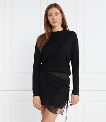 Sweter damski Patrizia Pepe ze sklepu: Gomez Fashion Store w kategorii: Swetry damskie - zdjęcie 874714-BD9-10338_PK234W000090049