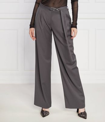 Spodnie damskie retro Patrizia Pepe ze sklepu: Gomez Fashion Store w kategorii: Spodnie damskie - zdjęcie 874714-BD9-10338_PK234W000115347