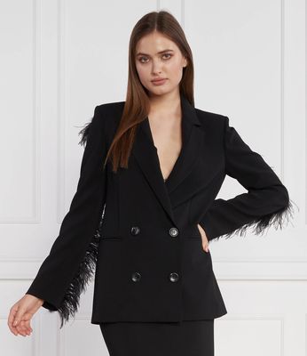 Marynarka na jesień Patrizia Pepe ze sklepu: Gomez Fashion Store w kategorii: Marynarki damskie - zdjęcie 874714-BD9-10338_PK234W000131049