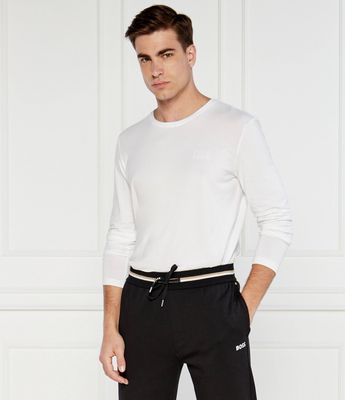 Boss Bodywear - T-shirt męski casualowy ze sklepu: Gomez Fashion Store w kategorii: T-shirty męskie - zdjęcie 874714-BD9-10338_BW232M000127100