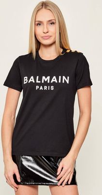 BALMAIN - Bluzka damska na wiosnę ze sklepu: Gomez Fashion Store w kategorii: Bluzki damskie - zdjęcie 874714-BD9-10338_BA234W000001015