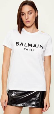 BALMAIN - Bluzka damska na wiosnę ze sklepu: Gomez Fashion Store w kategorii: Bluzki damskie - zdjęcie 874714-BD9-10338_BA234W000001016
