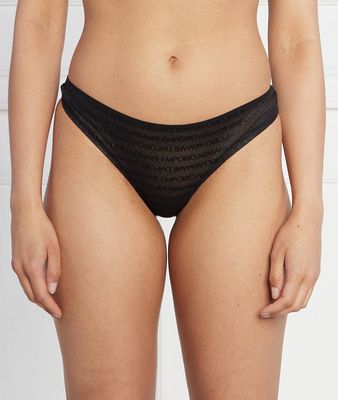 Majtki damskie bez wzorów Emporio Armani ze sklepu: Gomez Fashion Store w kategorii: Majtki damskie - zdjęcie 874714-BD9-10338_EB235W000001020