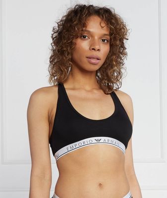 Emporio Armani - Biustonosz z napisem ze sklepu: Gomez Fashion Store w kategorii: Biustonosze - zdjęcie 874714-BD9-10338_EB235W000033020