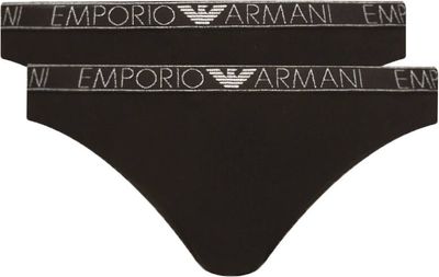 Majtki damskie z napisami Emporio Armani ze sklepu: Gomez Fashion Store w kategorii: Majtki damskie - zdjęcie 874714-BD9-10338_EB235W000039020