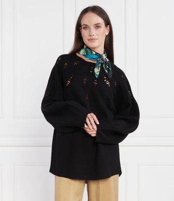 Sweter damski na zimę Liviana Conti ze sklepu: Gomez Fashion Store w kategorii: Swetry damskie - zdjęcie 874714-BD9-10338_LN234W000012005