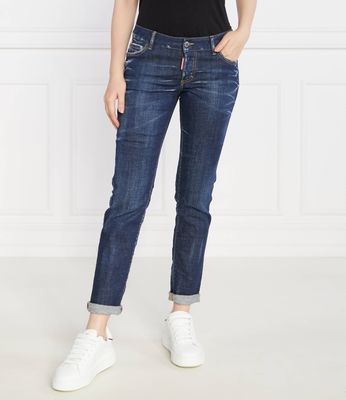Jeansy damskie casual Dsquared2 ze sklepu: Gomez Fashion Store w kategorii: Jeansy damskie - zdjęcie 874714-BD9-10338_DQ234W000004470