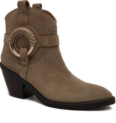 Botki na jesień See By Chloé ze sklepu: Gomez Fashion Store w kategorii: Botki - zdjęcie 874714-BD9-10338_SY234W000009549
