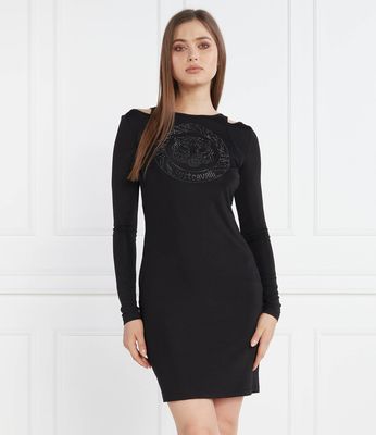 Sukienka jesienna Just Cavalli ze sklepu: Gomez Fashion Store w kategorii: Sukienki - zdjęcie 874714-BD9-10338_CA234W000039899