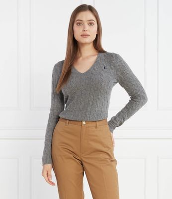 Sweter damski Polo Ralph Lauren ze sklepu: Gomez Fashion Store w kategorii: Swetry damskie - zdjęcie 874714-BD9-10338_PR235W000056OA6