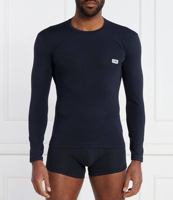 Emporio Armani - T-shirt męski wiosenny ze sklepu: Gomez Fashion Store w kategorii: T-shirty męskie - zdjęcie 874714-BD9-10338_EB235M000045135