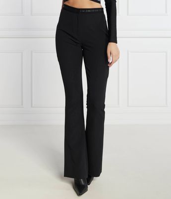 Spodnie damskie casual Versace Jeans Couture ze sklepu: Gomez Fashion Store w kategorii: Spodnie damskie - zdjęcie 874714-BD9-10338_VR235W000057899