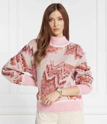 Sweter damski na zimę Marc Cain ze sklepu: Gomez Fashion Store w kategorii: Swetry damskie - zdjęcie 874714-BD9-10338_CR235W000034254
