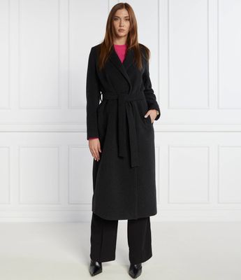 Płaszcz damski jesienny Samsøe Samsøe ze sklepu: Gomez Fashion Store w kategorii: Płaszcze damskie - zdjęcie 874714-BD9-10338_SS235W000007048
