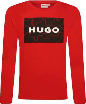 T-shirt chłopięce na wiosnę HUGO KIDS ze sklepu: Gomez Fashion Store w kategorii: T-shirty chłopięce