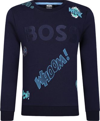 Bluza chłopięca jesienna BOSS Kidswear ze sklepu: Gomez Fashion Store w kategorii: Bluzy chłopięce