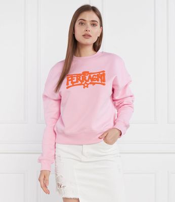 Bluza damska na jesień Chiara Ferragni ze sklepu: Gomez Fashion Store w kategorii: Bluzy damskie - zdjęcie 874714-BD9-10338_CF235W000006444