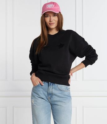 Bluza damska na jesień Chiara Ferragni ze sklepu: Gomez Fashion Store w kategorii: Bluzy damskie - zdjęcie 874714-BD9-10338_CF235W000007899