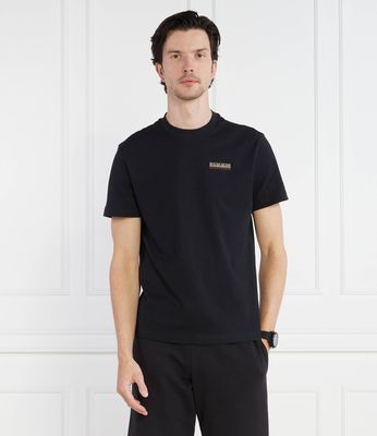 T-shirt męski na wiosnę Napapijri ze sklepu: Gomez Fashion Store w kategorii: T-shirty męskie - zdjęcie 874714-BD9-10338_NA235M000061041
