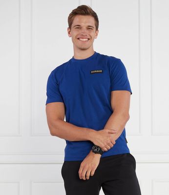 T-shirt męski Napapijri ze sklepu: Gomez Fashion Store w kategorii: T-shirty męskie - zdjęcie 874714-BD9-10338_NA235M000061328