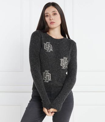 Liu Jo - Sweter damski ze sklepu: Gomez Fashion Store w kategorii: Swetry damskie - zdjęcie 874714-BD9-10338_LC235W000029222