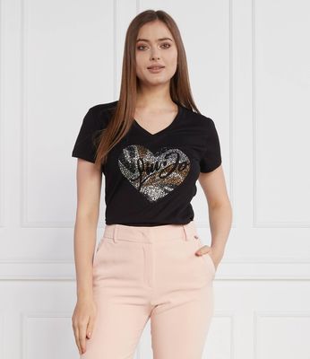 Bluzka damska na wiosnę Liu Jo ze sklepu: Gomez Fashion Store w kategorii: Bluzki damskie - zdjęcie 874714-BD9-10338_LJ235W000020R63