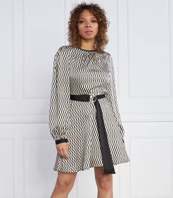 Sukienka trapezowa Liu Jo ze sklepu: Gomez Fashion Store w kategorii: Sukienki - zdjęcie 874714-BD9-10338_LC235W000272R48