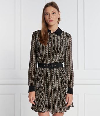 Sukienka trapezowa Liu Jo ze sklepu: Gomez Fashion Store w kategorii: Sukienki - zdjęcie 874714-BD9-10338_LC235W000275R36