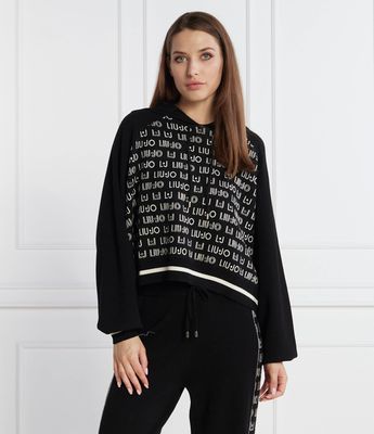 Bluza damska casual Liu Jo Sport ze sklepu: Gomez Fashion Store w kategorii: Bluzy damskie - zdjęcie 874714-BD9-10338_LS235W000055369