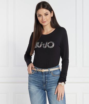 Bluzka damska jesienna casual Liu Jo Rose ze sklepu: Gomez Fashion Store w kategorii: Bluzki damskie - zdjęcie 874714-BD9-10338_LO235W000017053