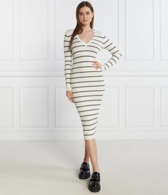 Liu Jo - Sukienka na wiosnę ze sklepu: Gomez Fashion Store w kategorii: Sukienki - zdjęcie 874714-BD9-10338_LJ235W000065L83