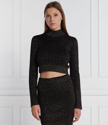 Sweter damski Liu Jo ze sklepu: Gomez Fashion Store w kategorii: Swetry damskie - zdjęcie 874714-BD9-10338_LJ235W000092R77