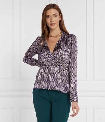 Koszula damska casual Liu Jo ze sklepu: Gomez Fashion Store w kategorii: Koszule damskie - zdjęcie 874714-BD9-10338_LJ235W000099R80