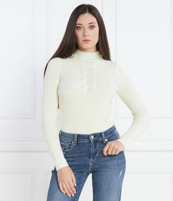 Sweter damski casual Liu Jo ze sklepu: Gomez Fashion Store w kategorii: Swetry damskie - zdjęcie 874714-BD9-10338_LJ235W000100701