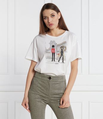 Liu Jo - Bluzka damska ze sklepu: Gomez Fashion Store w kategorii: Bluzki damskie - zdjęcie 874714-BD9-10338_LJ235W000118S02
