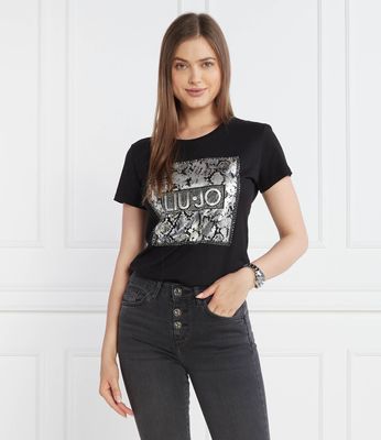 Bluzka damska młodzieżowa Liu Jo ze sklepu: Gomez Fashion Store w kategorii: Bluzki damskie - zdjęcie 874714-BD9-10338_LJ235W000124S12