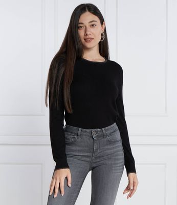 Sweter damski casual Liu Jo ze sklepu: Gomez Fashion Store w kategorii: Swetry damskie - zdjęcie 874714-BD9-10338_LJ235W000126222