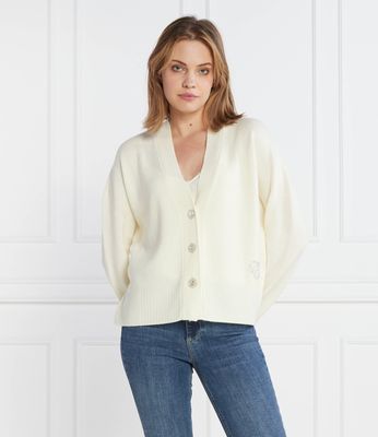 Liu Jo - Sweter damski zimowy ze sklepu: Gomez Fashion Store w kategorii: Swetry damskie - zdjęcie 874714-BD9-10338_LJ235W000135701
