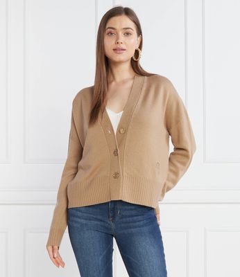 Sweter damski zimowy Liu Jo ze sklepu: Gomez Fashion Store w kategorii: Swetry damskie - zdjęcie 874714-BD9-10338_LJ235W000135M76