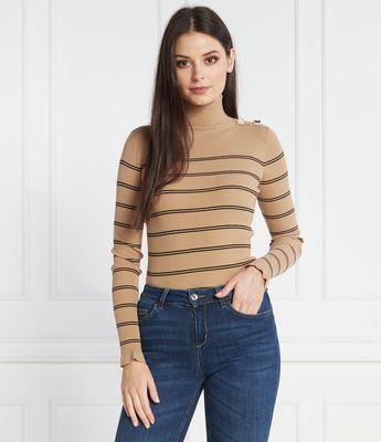 Sweter damski Liu Jo ze sklepu: Gomez Fashion Store w kategorii: Swetry damskie - zdjęcie 874714-BD9-10338_LJ235W000145S23