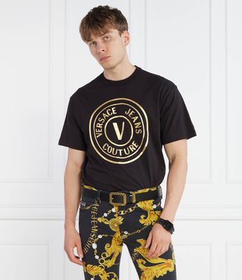 T-shirt męski Versace Jeans Couture ze sklepu: Gomez Fashion Store w kategorii: T-shirty męskie - zdjęcie 874714-BD9-10338_VR235M000023A06