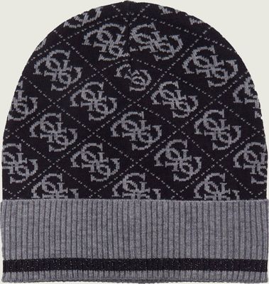 Czapka zimowa damska Guess ze sklepu: Gomez Fashion Store w kategorii: Czapki zimowe damskie - zdjęcie 874714-BD9-10338_GU235W000021315