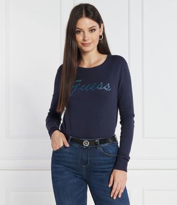 Bluzka damska Guess ze sklepu: Gomez Fashion Store w kategorii: Bluzki damskie - zdjęcie 874714-BD9-10338_GJ235W000043N38