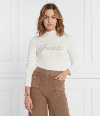 Guess - Bluzka damska jesienna ze sklepu: Gomez Fashion Store w kategorii: Bluzki damskie - zdjęcie 874714-BD9-10338_GJ235W000048H47