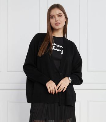 Sweter damski na zimę Armani Exchange ze sklepu: Gomez Fashion Store w kategorii: Swetry damskie - zdjęcie 874714-BD9-10338_AX235W000026102
