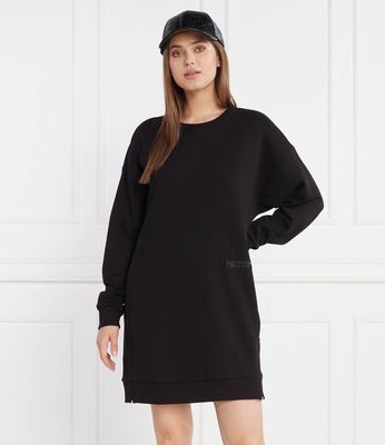 Sukienka prosta Armani Exchange ze sklepu: Gomez Fashion Store w kategorii: Sukienki - zdjęcie 874714-BD9-10338_AX235W000050102