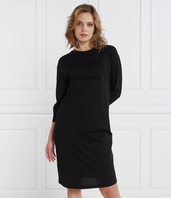Sukienka Armani Exchange ze sklepu: Gomez Fashion Store w kategorii: Sukienki - zdjęcie 874714-BD9-10338_AX235W000053102