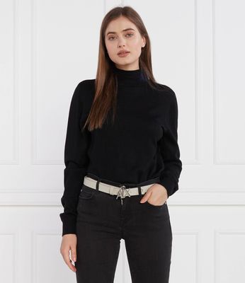 Sweter damski casualowy Armani Exchange ze sklepu: Gomez Fashion Store w kategorii: Swetry damskie - zdjęcie 874714-BD9-10338_AX235W000078102