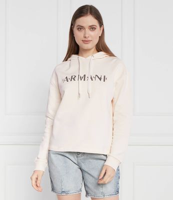 Bluza damska na wiosnę Armani Exchange ze sklepu: Gomez Fashion Store w kategorii: Bluzy damskie - zdjęcie 874714-BD9-10338_AX235W000082C83