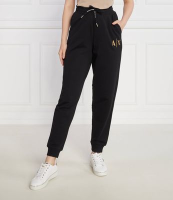 Armani Exchange - Spodnie damskie sportowe ze sklepu: Gomez Fashion Store w kategorii: Spodnie damskie - zdjęcie 874714-BD9-10338_AX235W000085102